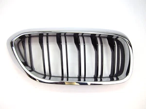 rg403130 BMW M5 2018 2019 2020 Front Right Bumper Chrome Upper Grille Trim OEM - Picture 1 of 5