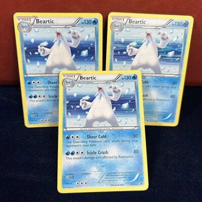 Beartic Emerging Powers 30/98 Holo Rare Pokemon Card 3 - Image 1 of 4