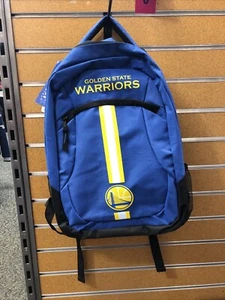 FOCO BLUE/BLACK GOLDEN STATE WARRIORS BACKPACK NEW - Picture 1 of 2