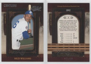 2008 Playoff Prime Cuts Century Silver /25 Billy Williams #5 HOF