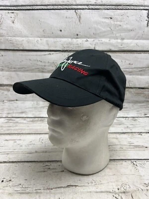 Gorra John Force Racing NHRA Drag Racing bordada deletreada carreras con tirantes Foto 1 de 4
