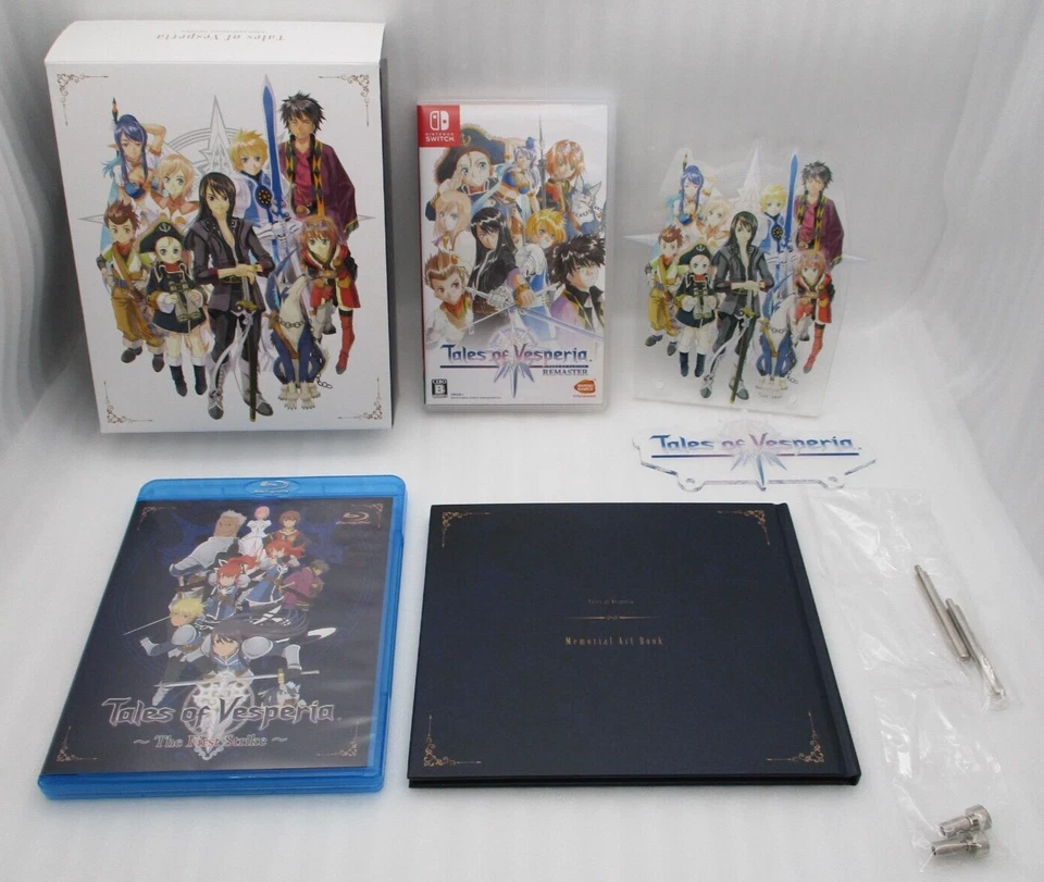 Nintendo Switch Tales of Vesperia Remaster 10th Anniversary Limited Japan TOV - Image 1 of 4