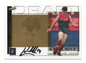 2002 Select Exclusive Spx Draft Pick Signature (DS9) Luke MOLAN Melbourne  *** - Picture 1 of 1