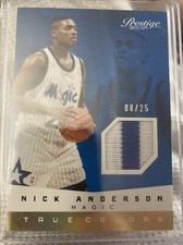2013-14 Panini Prestige Nick Anderson Game Worn Jersey Patch /25
