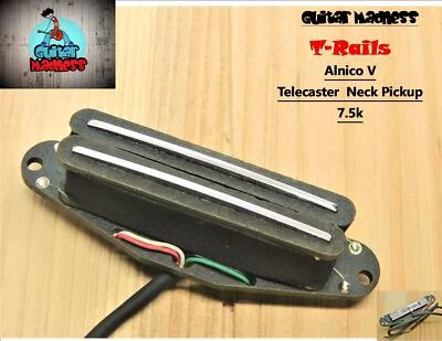 Captador de guitarra Artec Telecaster pescoço elétrico tele trilhos Alnico 5, 4 fios - Imagem 1 de 4