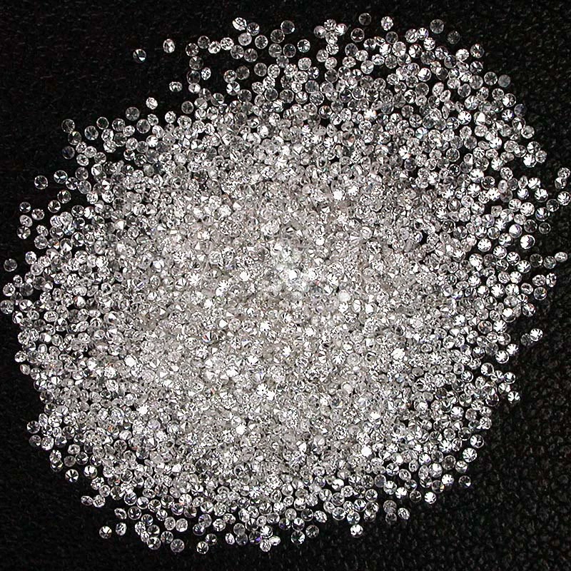 Real Natural Loose Diamond Round 50 Pcs Lot I1-I3 Clarity G-H White Color  Q01 - Image 1 of 4