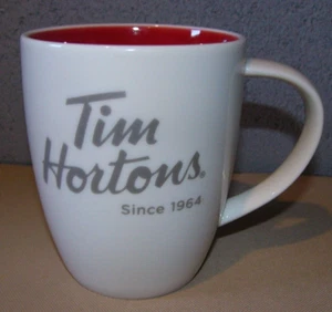 Tim Hortons Lime RED Limited Edition 014 Coffee Mug Cup - Imagen 1 de 3