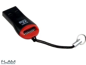 Clé USB lecteur adaptateur de carte Micro SD - SDHC reader adapter USB key - Bild 1 von 3