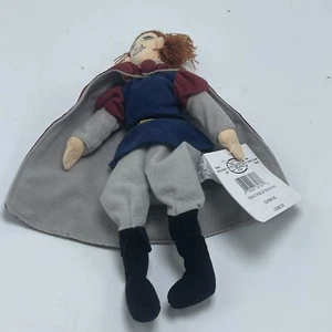 Mini bolsa de frijoles de peluche de peluche de Disney Store Bella Durmiente Príncipe Felipe - Imagen 1 de 5