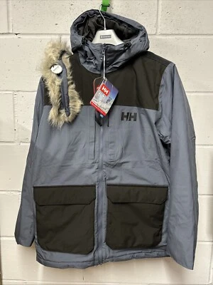 Helly Hansen Parka Patrol Alpine Frost Regular Fit Large New With Tags - Image 1 of 4