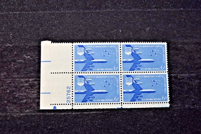 US   1968       USAF 50TH YEAR STAMPS   BLOCK OF 4 w#s     S C49  MNH - Image 1 of 3