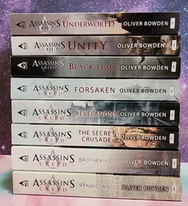 Lot of 8 Assassin’s Creed Oliver Bowden Paperback Books #1-#8 - Picture 1 of 19