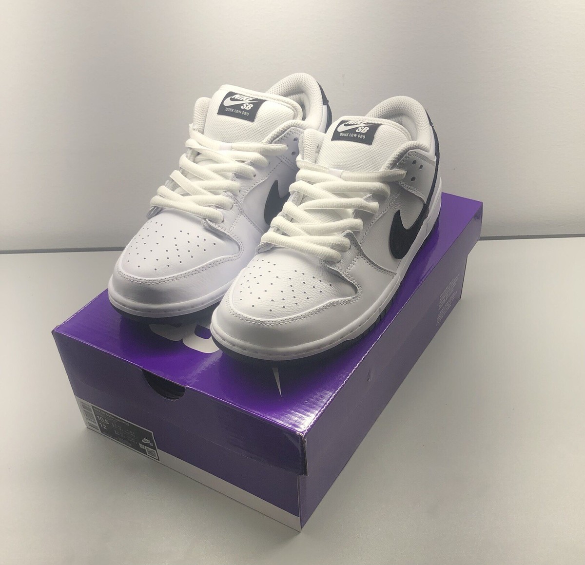 Nike Dunk Pro SB Low Black White | eBay Nike Dunk Pro SB Low Black White | eBay