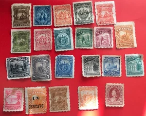 Lot (22) of EL SALVADOR Postage Stamps. - Picture 1 of 2