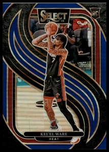 2024-25 Panini Select #191 Kel'el Ware Blue Prizm - Picture 1 of 2