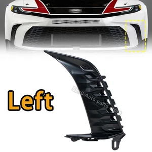 Left Fog Light Frame For Toyota Camry Sport 2024 2025 Grille Decorative Cover - Picture 1 of 17