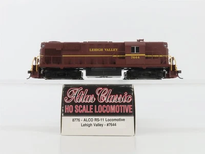 HO Scale Atlas Classic 8776 LV Lehigh Valley ALCO RS-11 Diesel #7644 - DCC Ready - Image 1 of 4