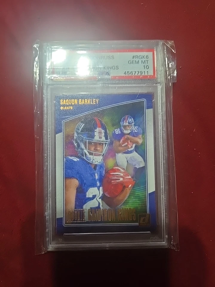 2018 Panini Donruss - Rookie Gridiron Kings Saquon Barkley #RGK-6 (RC) - Image 1 of 2