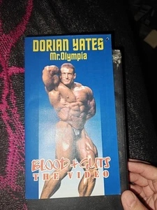 Blood and Guts By Dorian Yates Mr. Olympia VHS Tape - Picture 1 of 5