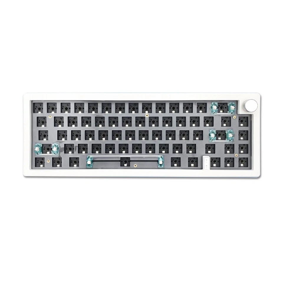 GMK67 Hot Swappable RGB Backlight Mechanical Keyboard Kit Bluetooth 2.4G7063 - Image 1 of 1