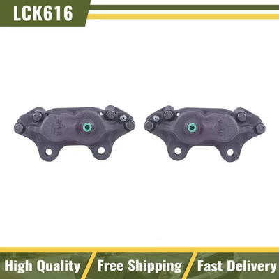 Pinzas de freno de disco delanteras izquierda y derecha para camioneta Toyota 1979-1985 2 piezas Foto 1 de 4