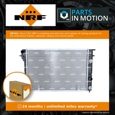 Radiator fits OPEL OMEGA B 2.2 99 to 03 5-Speed Manual Transmission NRF 52463046 - Image 1 of 4