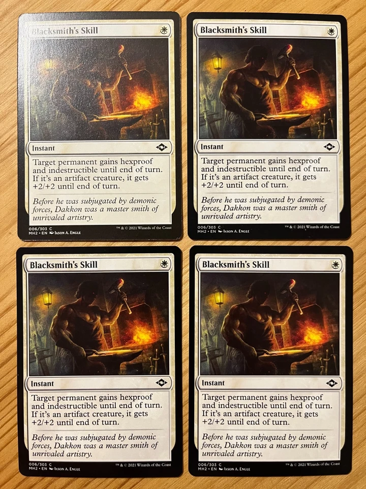 MTG Magic 4x Blacksmith's Skill (Modern Horizons 2) M/NM Eng - Bild 1 von 1