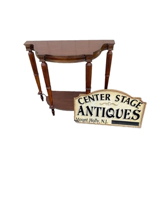 66534  Mahogany BOMBAY Furniture Console Hall Table Sideboard Server - Image 1 of 4