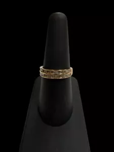 Lady's Diamond Cluster Ring 54 Diamonds .270 Carat T.W. 10K Yellow G (MP3066115) - Picture 1 of 4