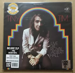 TINY TIM Live at Royal Albert hall 3000 Made 180 GRAM RED Vinyl 2 LP SEALED RSD - Picture 1 of 2