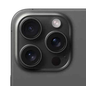 Apple iPhone 15 Pro Max A2849 AT&T Only 256GB Black Titanium Good - Afbeelding 1 van 3