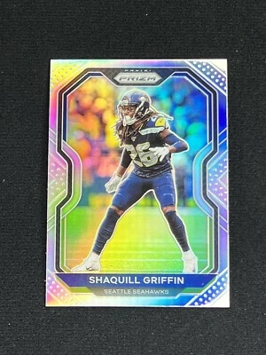 2020 PRIZM SILVER PRIZM SHAQUILL GRIFFIN SEAHAWKS #298 - Image 1 of 2