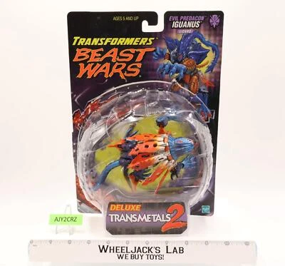 Iguanus 100% Complete Deluxe Transformers Transmetals 2 Beast Wars 1999 Hasbro - Image 1 of 4