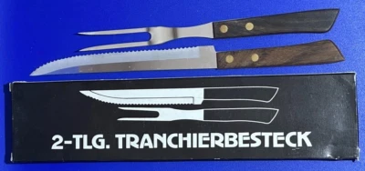 Tranchier-Besteck RBV / Fleischmesser + Serviergabel / Vorlegebesteck neuwertig - Bild 1 von 3