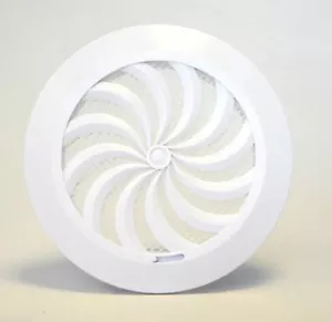 Circle Air Vent Grille 100mm 4" with Shutter Round Ducting Ventilation Cover T95 - Picture 1 of 1