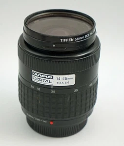 Olympus Four Thirds 14-45mm F3.5-5.6 with Olympus Four Thirds Mount - Picture 1 of 3
