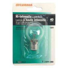 SYLVANIA Hi-intensity Light Bulb 40s11n/bl Scoreboard Sign 13607 40w Card of 2