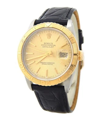 Rolex Datejust Turn-O-GRAPH Thunderbird 16263 Mens Steel 18K Yellow Gold Watch - Image 1 of 4