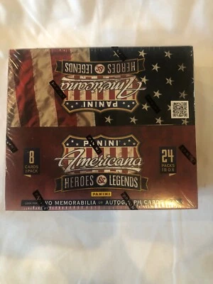 2012 Panini Americana Heroes and Legends Factory Sealed Retail Box - 2 Hits - Image 1 of 2