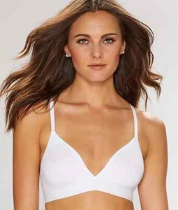DKNY DK 4006 Classic Convertible Bralette ~ WHITE ~ SMALL ~ NWT MSRP $32 - Picture 1 of 6