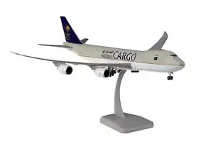 HOGAN SAUDI CARGO 747-8F 1/200 REG#HZ-A14 FLEXED WINGS &GEAR - Picture 1 of 1