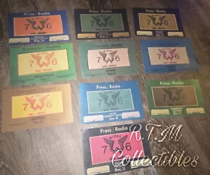 Paul Mccartney And Wings Wings Over America Backstage Passes - Picture 1 of 5