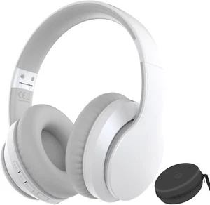 🔥rockpapa E7 Over Ear Wireless Bluetooth Headphones w/Mic Include Travel Case🔥 - Picture 1 of 7