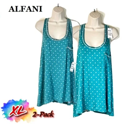 Novo com etiquetas 2-Pack Alfani Feminino XXL Racerback Tank 100121120MS US$ 55 - Imagem 1 de 4
