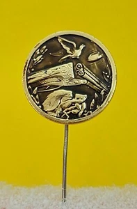 Hunting, hunt, hunter, caccia - vintage pin, badge, abzeichenLapel ! - Picture 1 of 2