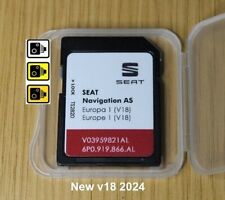 SEAT Tarjeta SD map New v18 2024 AS MIB2 32GB Europa + Radar Speedcam