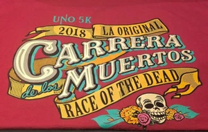 Uno "Carrera de los Muertos" Race of the Dead 5K sweatshirt Sz.M Chicago Pilson - Picture 1 of 4