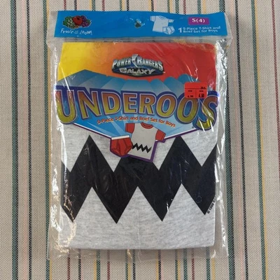 Camiseta De Colección Saban Power Rangers Lost Galaxy Undereroos Calzoncillo Niños Pequeña 4 Años 90 Foto 1 de 4