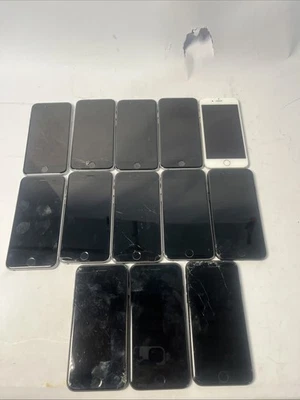 Apple iPhone Lote Misto De 13: 6/6s/7/8 -Testado E Desbloqueado **Veja Descrição** - Imagem 1 de 4