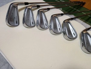 Titleist CB 712 Iron Set 5-9+Pw Dynamic Gold 6pcs Flex-Unknown Right-Handed Used - Picture 1 of 6